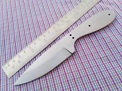 7.50  HAND MADE Chopper Spring Steel Hunting Knife Blank Blade • $20.22