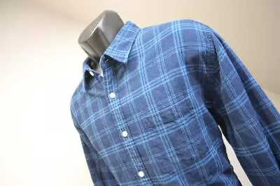 The Normal Brand Button Up Flannel Shirt Plaid Long Sleeve Mens Size Large • $33.74