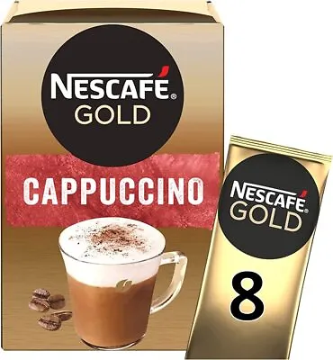 £2.34 • Buy Nescafe Gold Cappuccino Instant Coffee, Instant Cappuccino Sachets, 8 X 15.5g C