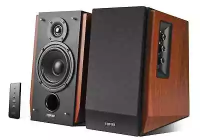 Edifier R1700BT Bluetooth Lifestyle Bookshelf Studio Speakers Brown • $263