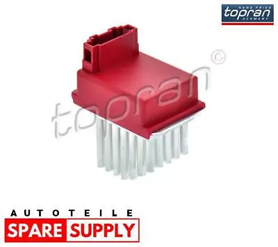 Controller Interior Fan For Audi Seat Škoda Topran 111 035 • £39.82