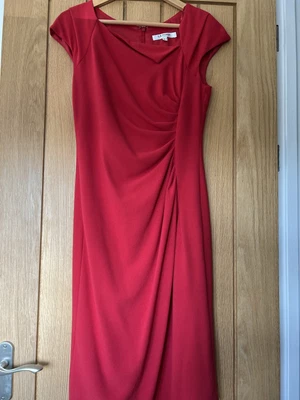 £40 • Buy LK Bennett Davina Dress 12 Red Excellent Condition Worn Once