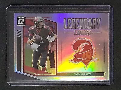 Tom Brady 2021 Donruss Optic Silver Holo Legendary Logos SP 🔥Buccaneers🔥 • $6.99