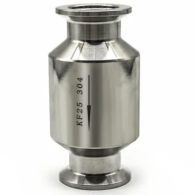 KF16/25/40/50-100 Stainles In-line Non-return One Way Check Valve For Vacum Pump • $232.27