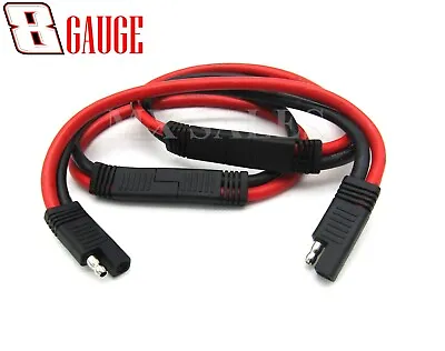 (Qty:3) 8 Gauge 2 Pin Quick Disconnect Wire Harness - SAE Connectors • $34.99
