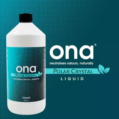 ONA Polar Crystal LIQUID 1 Liter Neutralizes Odors Naturally • $20