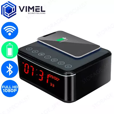 $249 • Buy Wireless WIFI Charging Station Mobile Phone IP Alarm Clock Security Camera Home