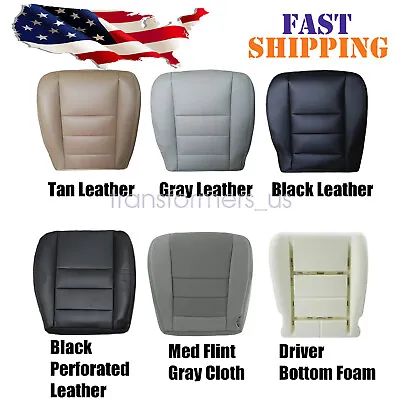 For 2002-2007 Ford F250 F350 Super Duty Lariat Front Bottom Leather Seat Cover • $26.49