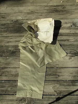 Vintage Viernam War US Trousers Mens 34x29 Khaki 8.2 Oz. Type 1 DSA X-62 • $10.95