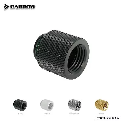 BARROW (Extend 15mm) Fitting G1/4'' Male To Female Extension Connector TNYZ-G15 • $3.10