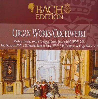 Bach Organ Works BWV 768 528 Etc (CD) Bach Edition CD 150 (CD 3 Of A Set)  • £1.80