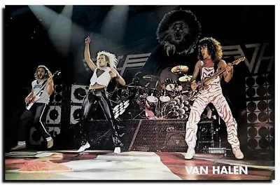 Van Halen Poster 24x36 Inch Photo Rare Print Wall Art Print VH02 • $19.97