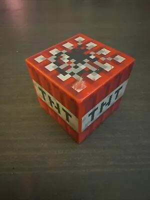 Minecraft TNT Block Figure 1. 5” Jazwares Mojang • $0.99