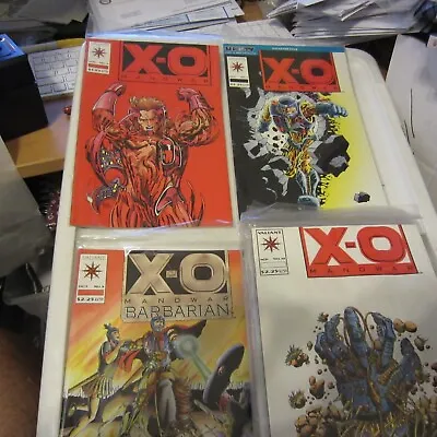 X-O Manowar Valiant Comics Lot Of 35 Bagged And Boarded Comic Book VG  See Below • $50.49