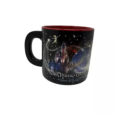 Walt Disney World Four Parks One World Mickey Extra Large Coffee Cup Mug • $15.88