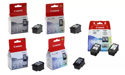 Canon PG510 Black CL511 Colour PG512 Black CL513 Colour For PIXMA MX340 Printer • £22.95