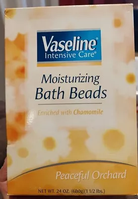Vaseline Intensive Care Moisturizing Bath Beads - Chamomile - Peaceful Orchard • $22.99