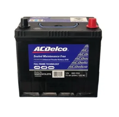 Acdelco Sq85d23lefb Start Stop 36 Month Warranty Battery. • $249