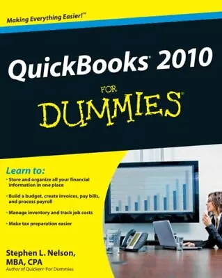 QuickBooks 2010 For Dummies (US Edition) Nelson • £6.49