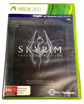 Skyrim The Elder Scrolls V Legendary Edition XBOX 360 PAL XBOX360 • $11.90