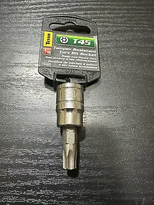 Titan TR45 Tamper Resistant Torx T45 Bit Socket 15445 - 3/8  Drive • $9.99