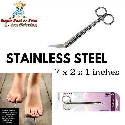 Long Handled Toenail Scissors Clippers Perfect For Thick Toe Nail For Men Groom • $18.10