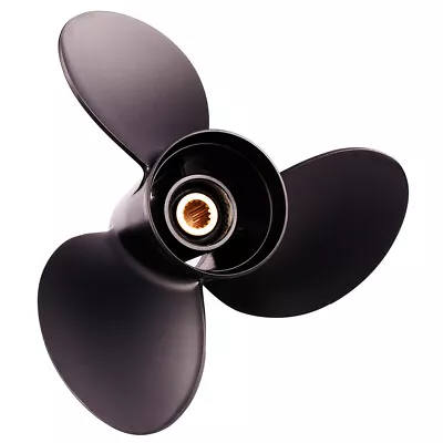 Aluminum Propeller Fits Yamaha 2 Stroke / C115 / P115 15 Spline 115 1984-2010 • $329.47