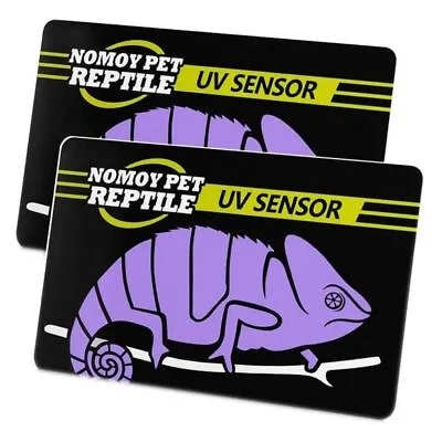 Reptile Uva Uvb Fluorescent Lamp Tester Card Reptile Lamp Uv Sensor Quick Test • £4.49