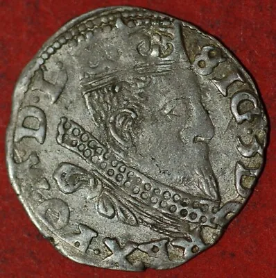 Poland Medieval Sigismund III 3 Groschen Silver Coins 1599 Bydgoscz (9228) • $116.45