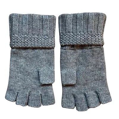 UGG Women’s Gray Knit Sleeveless Wool Blend Gloves ONE SIZE • $26