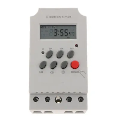 12V DC AC Digital Weekly Programmable Power Timer Time Relay Switch • £10.07