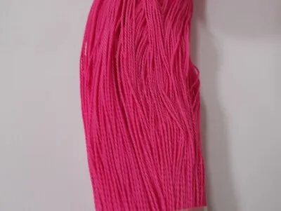80m 1.5mm POLYESTER WAXED Macrame Sewing Craft Wax Cord String PINK W14 • $18
