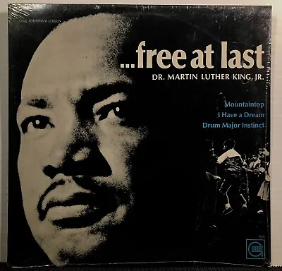 Dr MARTIN LUTHER KING Free At Last LP GORDY 929 MOTOWN Sealed 1968 • $150