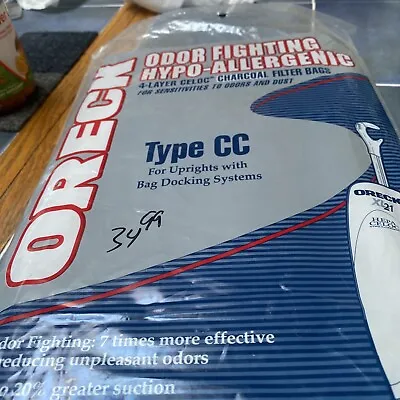 Oreck Type Cc Vacuum Bags Qty 5 • $3