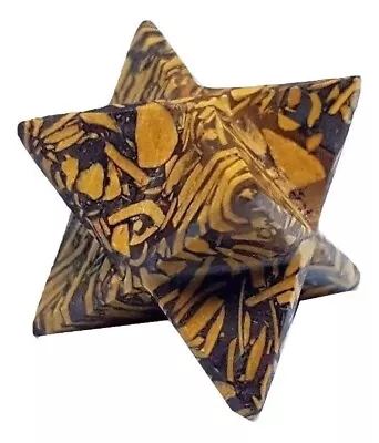 Elephant Jasper Merkaba Star Miriam Crystal Healing Meditation Myriam Stone Uk • £6.95