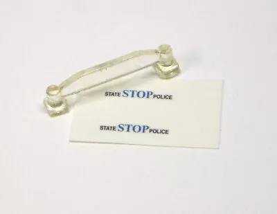 1:25 Scale Model Resin State Police Car Stop Sign 1:24 • $10.99