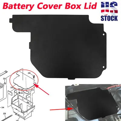US For 06-09 Yamaha Rhino 450 05-08 Rhino Battery Cover Box Lid 5UG-H2129-10-00 • $34.99