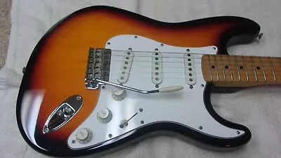 Mint 1996 Fender MIM 50th Anniversary Sunburst Stratocaster W/Case-Hardly Played • $679