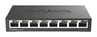 D-Link 8-Port Gigabit Unmanaged Desktop Switch DGS-108 • $35.99