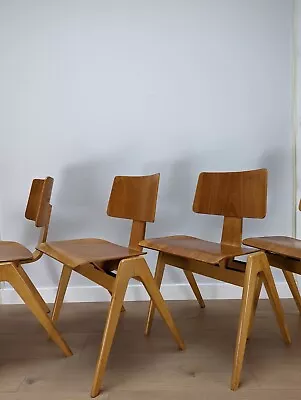 £1600 • Buy 4 X Robin Day Hillestak Chairs, Mid-century, Eames Era, Heals, Hille, Stunning