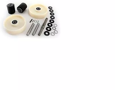 FOR Multiton TM M & J Hand Control Pallet Jack Wheel Kit • $165