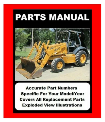 $7.91 • Buy Loader Backhoe & Series 2 Parts Manual Fits 570 LXT 580L Case Constr King