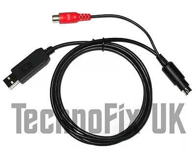 USB Cat & Programming Cable With Linear PTT Out For Yaesu FT-817 FT-857 FT-897  • £24.99