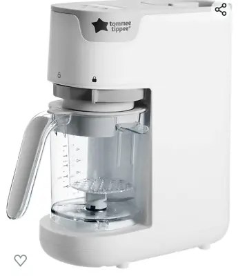Tommee Tippee Quick Cook Baby Food Steamer And Blender - White - Great Condition • £45