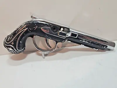 Vintage Sparking Flintlock Gun Dueling Pistol Table Cigarette Lighter   6295/28 • $57