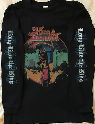 King Diamond Long Sleeve XXL Shirt Mercyful Fate Metal Church Ghost Saxon Accept • $35