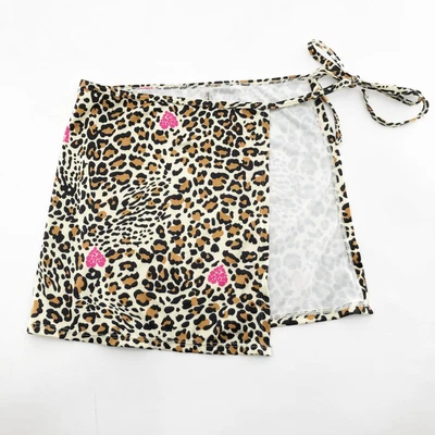 $10 • Buy Zaful Women's Brown Leopard Swim Bottoms Cover Up Size 6