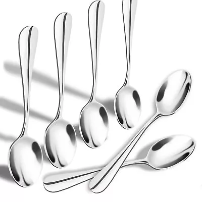 SONGZIMING Demitasse Espresso Spoons Mini Coffee Spoon 18/10 StainlessSet Of 6 • $10.76