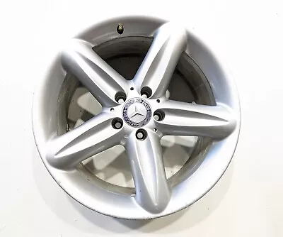 Mercedes R230 SL500 SL600 8.5 X 18 18  Factory Wheel Rim Silver OEM • $250