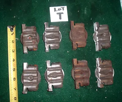 Lot Of 8 Vintage Window Sash Weight Pulleys Roller Antique • $10